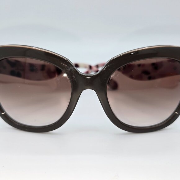 Kate Spade Amberly Hello Sunshine Cat Eye Sunglasses Brown w/Brown Gradient Lens main image 9